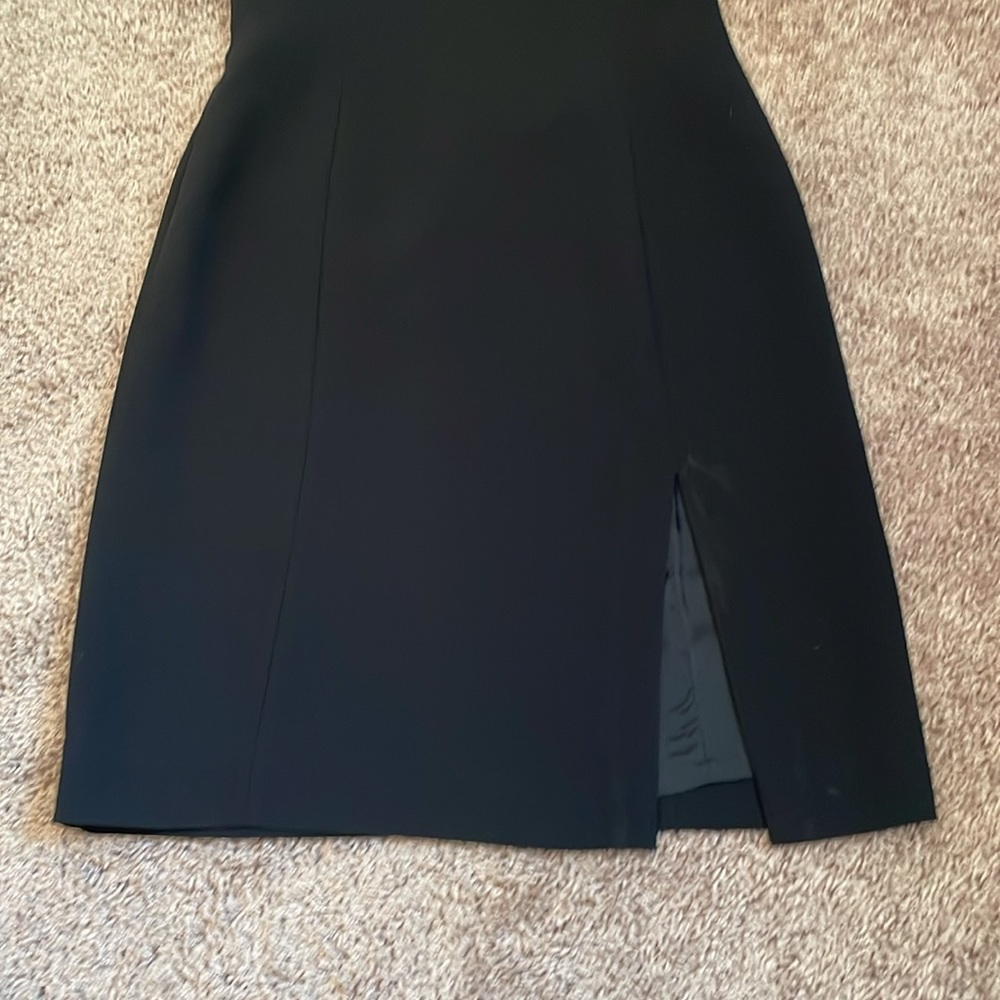 Ann Taylor black and white cocktail evening dress - Picture 9 of 12